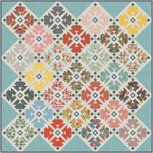 Load image into Gallery viewer, Child&#39;s Play fat eighth quilt by Audrey Tanke for BasicGrey. Fabric is Frankie by BasicGrey for Moda Fabrics