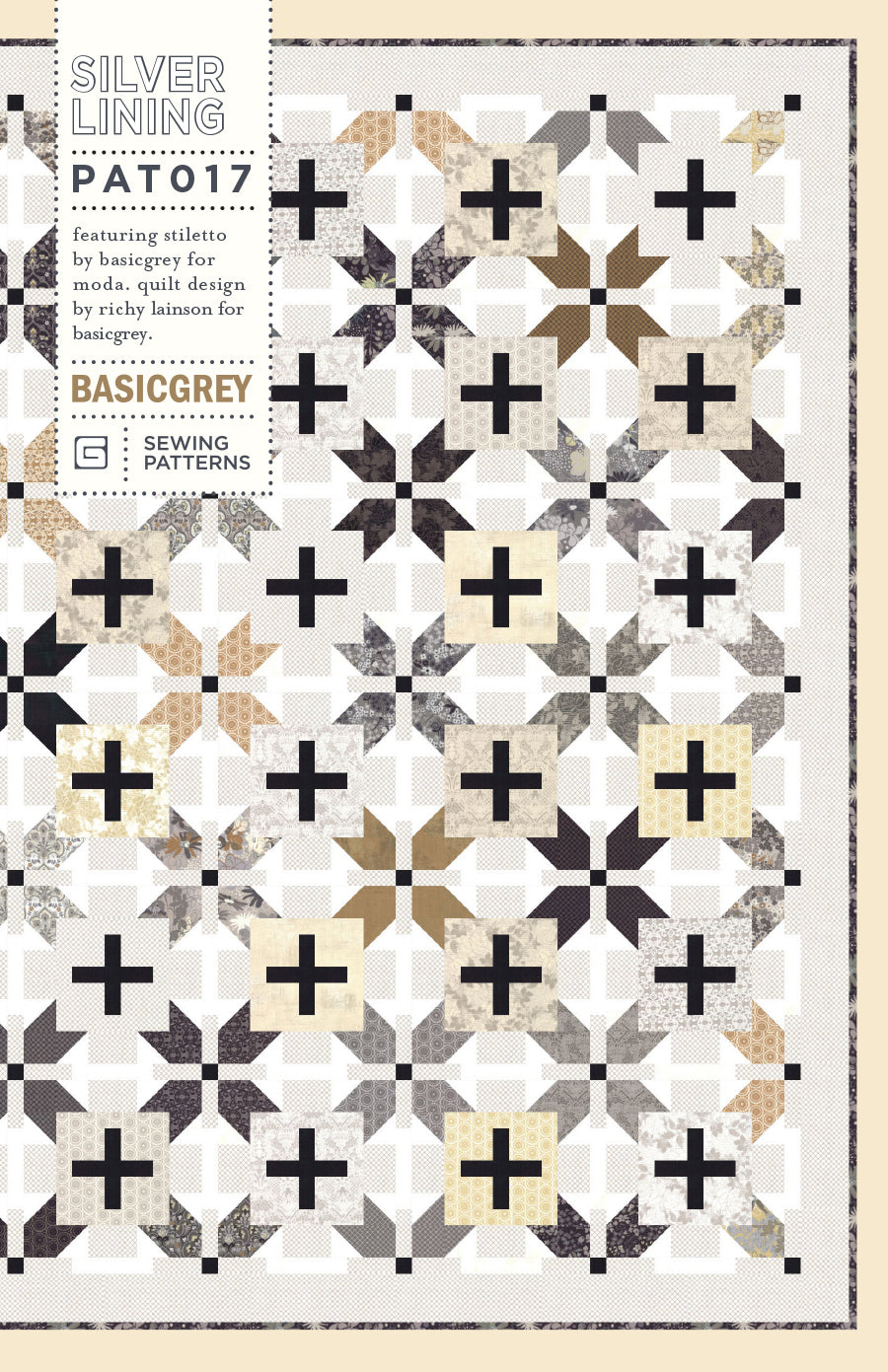 PAT017B SILVER LINING QUILT Printed Booklet