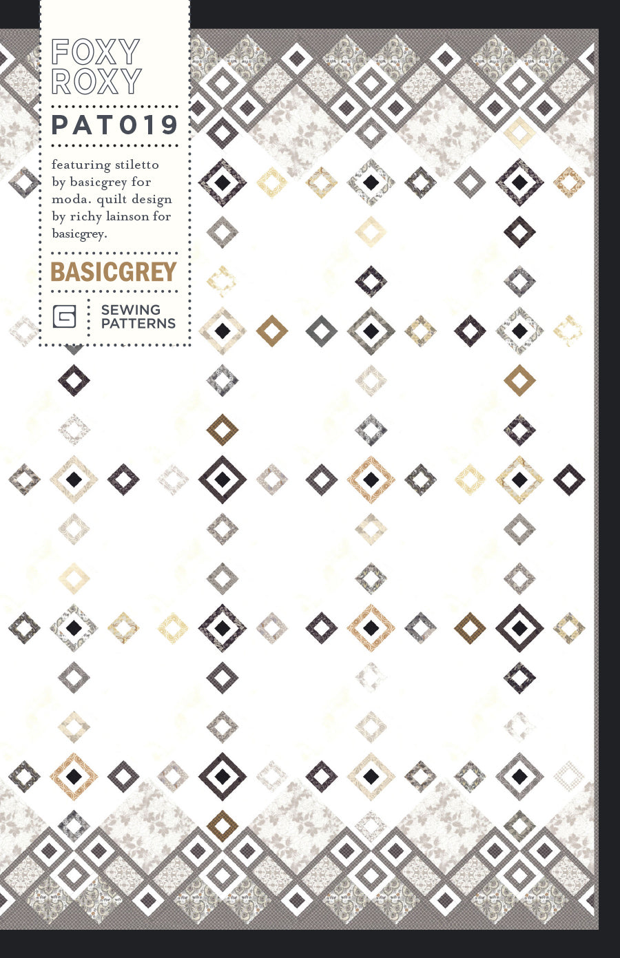PAT019 FOXY ROXY QUILT PDF