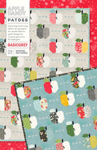 Load image into Gallery viewer, Apple Dandy apple quilt by Vanessa Goertzen for BasicGrey. Fabric is Fruit Loop by BasicGrey for Moda Fabrics. Layer Cake friendly