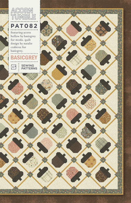 PAT082 - Acorn Tumble - PDF Pattern