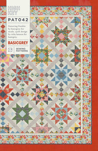 High Key fat eighth quilt by Richy Lainson for BasicGrey. Fabric is Frankie by BasicGrey for Moda Fabrics